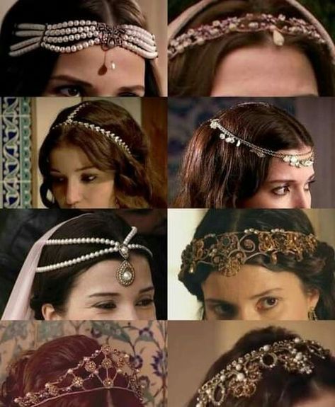 100 Years Of Makeup, Ottoman Jewelry, Era Victoria, Beautiful Tiaras, Headpiece Jewelry, Jewelry Accessories Ideas, Princess Aesthetic, Fancy Jewellery, Jewelry Lookbook