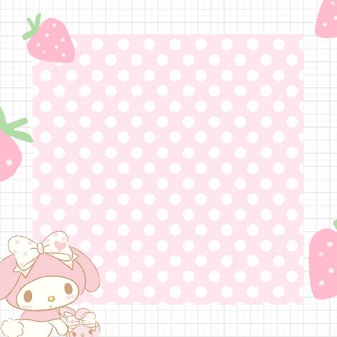 Sanrio Sticky Notes Printable, Memo Pad Printable Aesthetic, My Melody Notepad, Cutesy Background, Template Menfess, Sanrio Sticky Notes, Kawaii Printables, Memo Pad Design, Christian Iphone Wallpaper