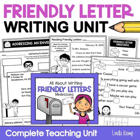 Fostering the Home-School Connection Through Friday Letters - Around the Kampfire Science Safety Posters, Writing A Friendly Letter, Friday Letters, Scientific Method Posters, Letter Writing Activities, Friendly Letter Writing, Writing Conventions, Letter Writing Template, Writing Portfolio