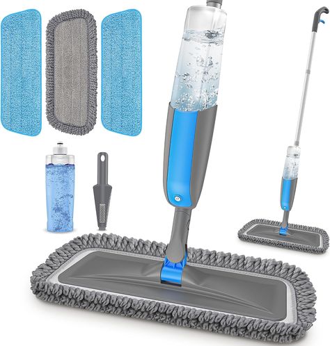 ONLY $11.99 WHEN YOU USE CODE: 50BJYSBF AT CHECKOUT

Spray Mop for Floor Cleaning, Microfiber Dust Hardwood Floor Mop, Wet Spray Mop for Wood Laminate Tile Vinyl Floor Home Kitchen Dry Flat Mop with 3 Washable Reusable Pads 1 Refillable Bottle (grey and blue) Reuseable Pads, Mopping Hardwood Floors, Spray Mop, Floor Mop, Washable Pads, Reusable Pad, Dust Mop, Linoleum Flooring, Microfiber Mops