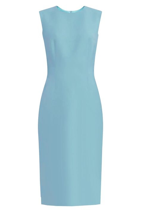 Luxury Light Blue Midi Dress For Work, Luxury Light Blue Dress For Daywear, Blue Sheath Dress Wedding Guest, Affordable Fitted A-line Dresses, Cheap Blue Shift Midi Dress, Professional Blue Dress Short, Business Formal Dress Shift, Cheap Sheath Mini Dress For Spring, Light Blue Sheath Dress