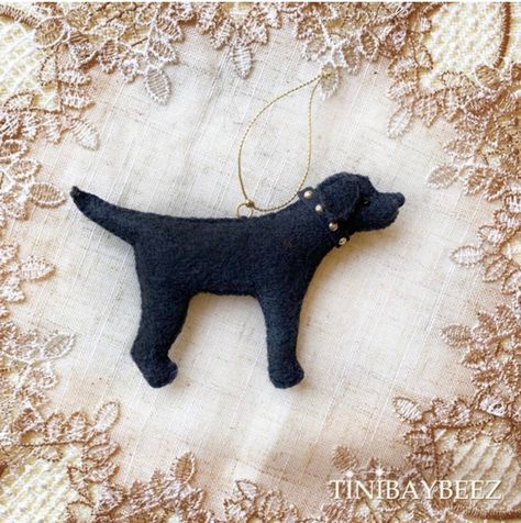 Peg Shelf, Felt Dog Ornament, Hand Embroidered Name, Kitchen Cabinet Knob, Clay Magnets, Shelf Kitchen, Felt Dogs, Chocolate Lab, Personalized Chocolate