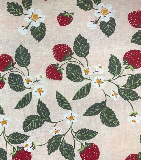 Strawberry & Floral Quilt Cotton Fabric by Keepsake Calico | JOANN Floral Quilt, Joanns Fabric And Crafts, Sewing Notions, Sewing Supplies, Craft Stores, Bleach, Cotton Fabric, Gift Card, Sewing