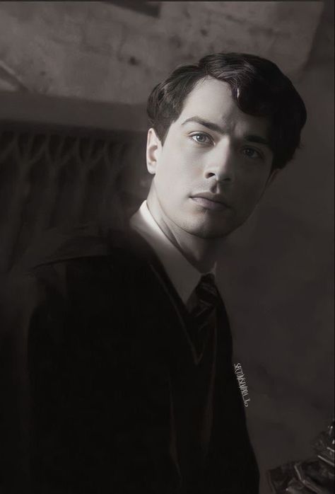 Young Tom Riddle, Tom Hughes, Best Riddle, Slytherin Harry Potter, Images Harry Potter, Slytherin Aesthetic, Lord Voldemort, Tom Riddle, Tommy Boy