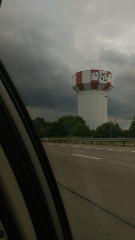 Water Tower in Florence, Kentucky Florence Kentucky, Kentucky Landscape, Water Tower, Kentucky, Florence, Tower, Collage, History, Water