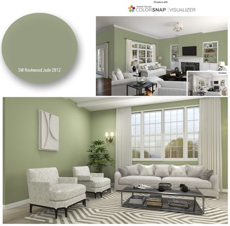 Why I don't like Sherwin Williams Evergreen Fog COTY 2022 - Linda Merrill Sherwin Williams Evergreen Fog, Luxury Kitchen Designs, Sherwin Williams Green, Evergreen Fog, Green House Exterior, Sherwin Williams Colors, Green Paint Colors, Steal The Spotlight, Luxury Kitchen Design