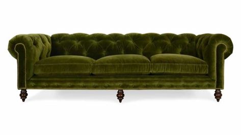 Velvet Green Couch, Green Chesterfield, Green Chesterfield Sofa, Chesterfield Sofa Living Room, Stylish Sofa Sets, Velvet Chesterfield, Sofa Chesterfield, Velvet Chesterfield Sofa, Exotic Homes