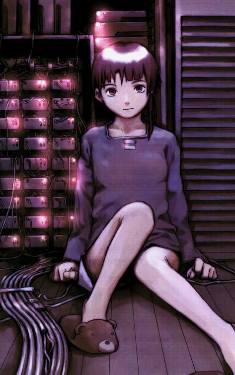 Yoshitoshi Abe, Lain Iwakura, Serial Experiments Lain, Anime, Art