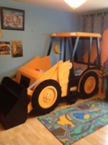 JCB Halo, Single digger Bedding for boys bedroom | Reagan's ... Kids Truck Bed, Truck Toddler Bed, Princess Castle Bed, Tractor Bed, Bunk Beds Boys, Castle Bed, Toddler Beds, Boys Bedding, Big Boy Room