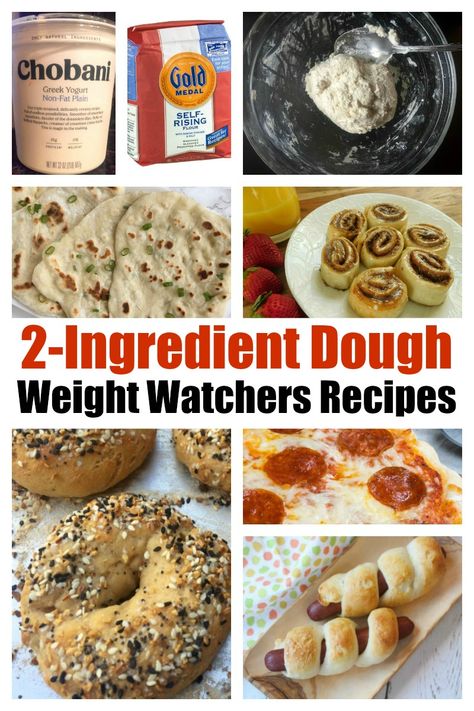 3 Ingredient Dough, Naan Garlic, Vics Vapor, Pizza Naan, 2 Ingredient Dough, 2 Ingredient Recipes, Weight Watchers Meal Plans, Face Fat, Weight Watchers Recipes Desserts