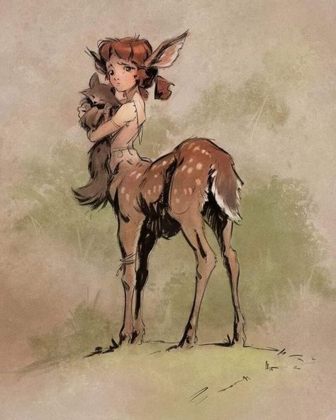 Human Hands, Fantasy Creatures Art, Arte Inspo, Fairytale Art, Mythical Creatures Art, A Deer, Family Game, Arte Animal, 판타지 아트