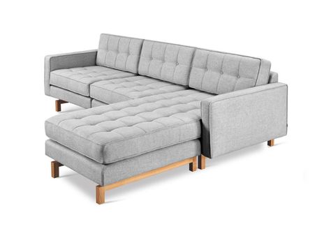 Jane Bi-Sectional | NEW | Three Chairs Co. Gus Modern, Chaise Sectional, Sectional Sofa, Sectional, Ash, Walnut, Mid Century, Cushions, Sofa