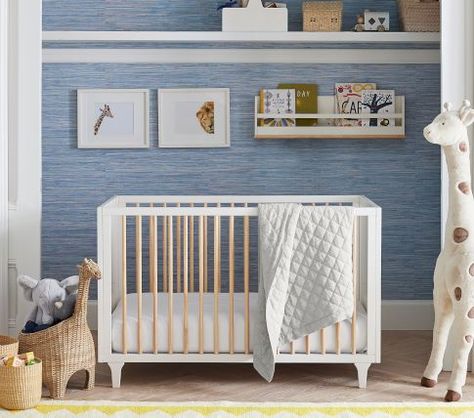 3 In 1 Crib, Gender Neutral Nursery Inspiration, Boy Nursery Ideas, Nursery Inspiration Neutral, Baby Nursery Ideas, Nursery Guest Room, Nursery Nook, Baby Cribs Convertible, Baby Dresser