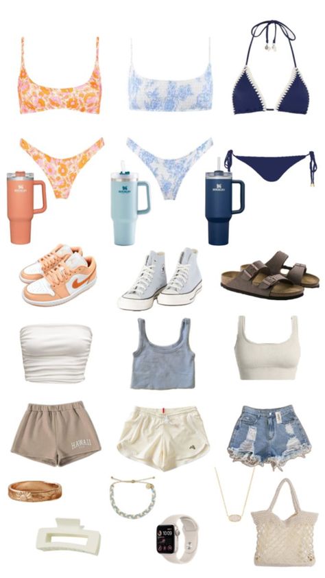 Beachy Outfits, Beachy Summer, Beach Inspo, Preppy Summer Outfits, Outfit Inspo Summer, Casual Preppy Outfits, Trendy Outfits For Teens, Cute Lazy Day Outfits, Cute Preppy Outfits