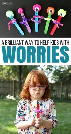 Looking for a way to help your child cope with their worries? This fun and easy DIY craft can help your kids wish their worries away! Learn how to make this cute worry buddy here! Colour Monster, Wellbeing Activities, Mental Health Week, Mental Health Activities, Health Activities, School Social Work, Counseling Activities, Child Therapy, Mindfulness For Kids