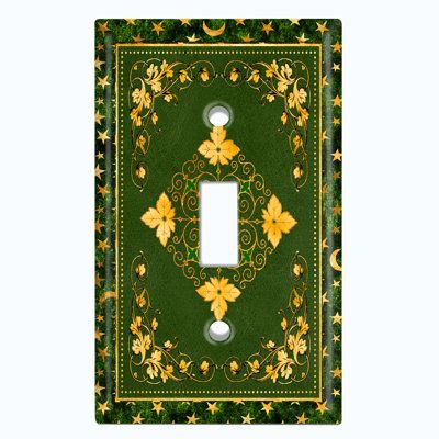 Outlet Ideas, Painted Outlets, Toggle Light Switch, Metal Light Switch, Painting Inspo, Light Switch Plate, Outlet Cover, Light Switch Plate Cover, Green Frame