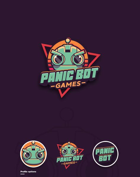 Gaming Studio, Video Game Logos, Flat Logo Design, Illustrator Design Tutorial, Esports Logo, Game Logo Design, Game Ui Design, Logo Project, Retro Logos