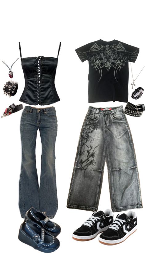 Metal Girl Outfit, Metal Outfits, Metal Outfit, Metal Girl, Metal Style, Girl Outfits, Fashion Outfits, Clothes