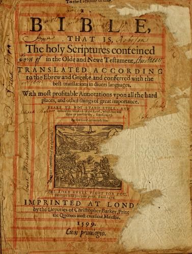 Geneva Bible., Sternhold and Hopkins Psalter. 1599., Early printed Bibles. Bible Manuscripts, Geneva Bible, Oldest Bible, Ancient Scripts, Christian History, Open Library, Bible Translations, Bible Knowledge, Illuminated Manuscript