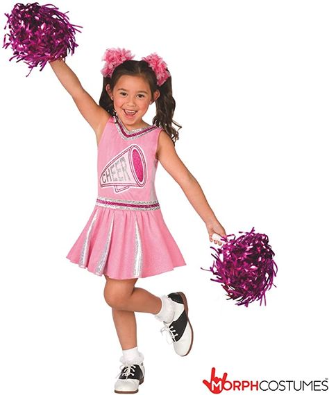 Cheerleader Costume Kids, Cheerleading Costume, Kids Cheerleading, Pink Uniform, Girls Cheerleader Costume, Cheerleading Dress, Cheerleader Halloween Costume, Cheer Costumes, Cheerleader Costume