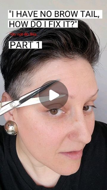 CHERIVOYAGE.COM on Instagram: "BROW GAPS AND NO BROW TAIL" Upward Brows, No Brows, How To Do Brows, Laminated Brows, Eyebrows, Gap, Skin, Nails, Makeup