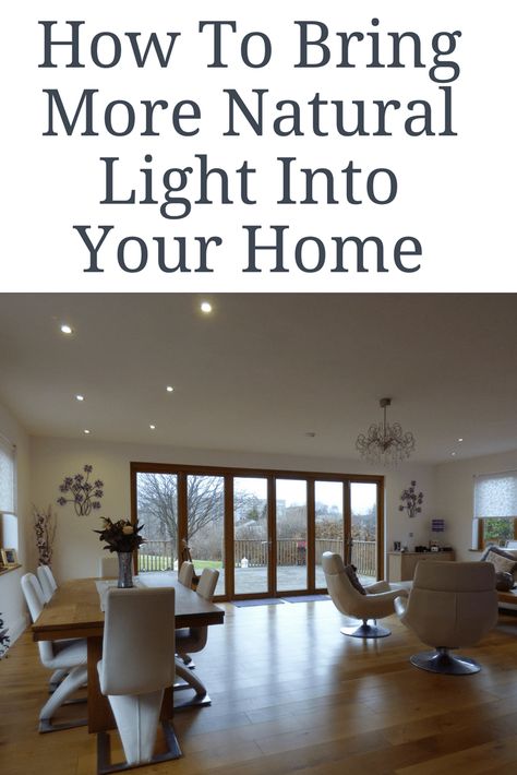 How to bring more natural light into your home - We Made This Life More Natural Light In Room, Natural Light Kitchen, Easy Backyard, Sconces Bedroom, Shower Remodel, Home Maintenance, Apartment Ideas, Home Repair, Interior Design Trends