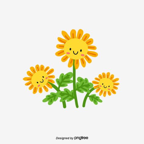 cartoon,lovely,sunflower,plant,flower,flower clipart,sunflower clipart,cartoon clipart,plant clipart Flower Painting Cartoon, Flower Cartoon Illustration, Flower Cute Illustration, Cute Flower Illustration, Cute Flower Cartoon, Sunflower Cartoon, Sunflower Vector, Cartoon Sunflower, Sunflower Plant