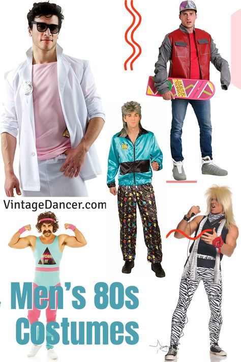 80s Male Costume Ideas, 80s Looks Men, 80s Party Costumes For Men, 80s Theme Party Outfit Men 1980s Style, 80s Fancy Dress Ideas Men, Decades Day Outfits For Boys 80s, 80s Dress Up Men, 80s Style Men Outfits, 80s Mens Outfit