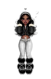 Winter Y2k Outfits Baddie, Bratz Outfit Ideas, Virtual Drawing, Baddie Christmas, Cute Baddie Pfp, Y2k Baddie Outfits, Y2k Baddie Aesthetic, Fashion Dress Up Games, Imvu Outfits Ideas Cute