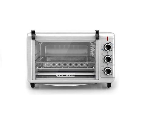 Black Decker Air Fry Toaster Oven User Manual - Manuals+ Air Fryer Toaster Oven, Countertop Convection Oven, Convection Toaster Oven, Stainless Steel Toaster, Baked Lasagna, Veggie Chips, Countertop Oven, Frozen Snack, Black And Decker