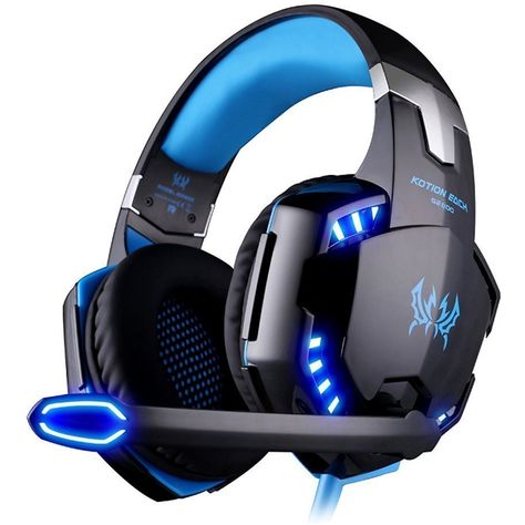 Headband Game, Led Headphones, Best Gaming Headset, Ps4 Headset, Headphones With Microphone, Headphone With Mic, Mac Laptop, Wired Headphones, Gaming Headphones