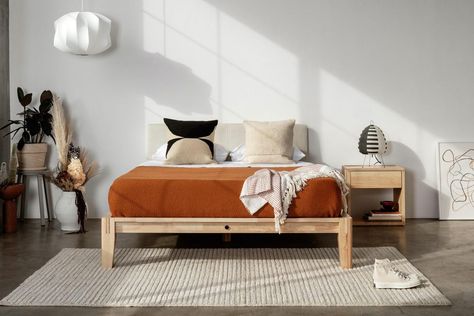 Thuma Bed Frame Review Thuma Bed Frame, Thuma Bed, Pillow Headboard, Drawing Animation, Peaceful Bedroom, Expensive Furniture, Cushion Headboard, Bedroom Essentials, Wooden Bed Frames