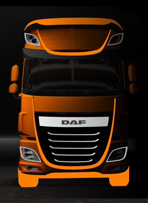 DAF XF - Design keylines Daf Xf, Freightliner Trucks, Airport Design, Weird Cars, Photo Background Images, Car Sketch, Phone Wallpaper Images, Big Trucks, Buses