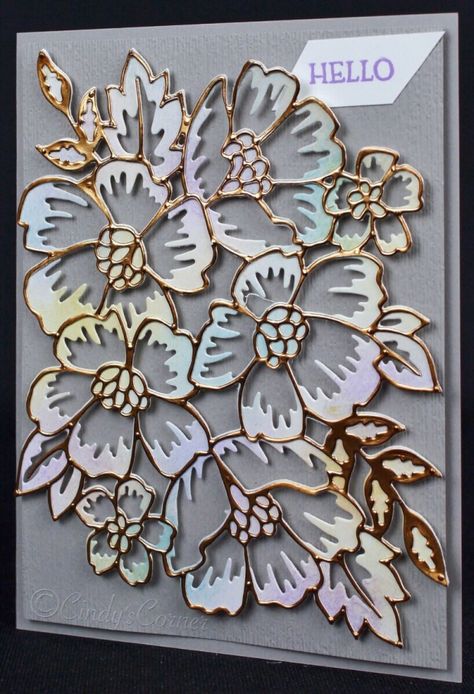 Flower Punch, Paper Pumpkin Stampin Up, Cards Flowers, Stampin Up Project, Scrapbook Stuff, Cards Making, Grey Granite, Card Making Tutorials, Fancy Fold Cards