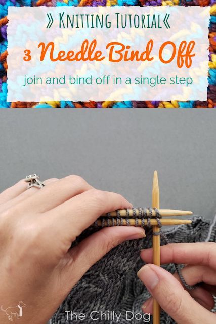 Knitting Video Tutorial: Join and bind off in a single step with the three needle bind off Three Needle Bind Off, Homesteading Crafts, Knitting Knowledge, Easy Blanket Knitting Patterns, 3 Needle Bind Off, Bind Off Knitting, Kitchener Stitch, Knitting Videos Tutorials, Knitting Hacks