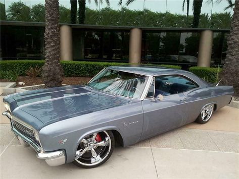 1966 CHEVROLET IMPALA CUSTOM 2 DOOR COUPE 66 Impala, 1965 Chevy Impala, Chevy Muscle Cars, Cars Muscle, Old School Cars, Old Classic Cars, Chevy Impala, Rat Rods, Us Cars