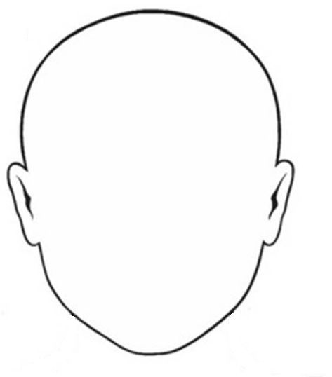 Blank Faces Drawing Page Printable — Crafthubs - ClipArt Best - ClipArt Best Blank Mask Template, Plain Face Drawing, Cartoon Face Template, Blank Face Drawing, Face Template For Kids, Head Template Drawing, Face Template Drawing, Face Drawing Template, Blank Face Template