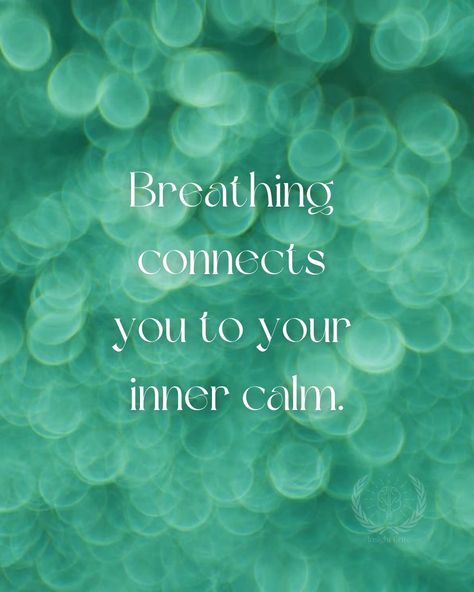 Daily Calm Quotes, Quotes On Breathing, Breath Quotes Inspiration, Breathe Affirmations, Calm Your Mind Quotes, Calmness Quotes, Savasana Readings, Breathing Quotes, Breath Quotes