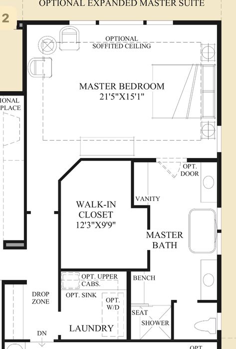 Bedroom Bathroom Addition Plans, Bathroom Floor Plans Layout Master, Master Suite With Office Floor Plan, Attic Master Suite Floor Plan, Primary Suite Addition Plans, Square Master Suite Layout, Master Suite Bedroom Plans, Master Suite Addition Plans Layout, Master Addition Floor Plan