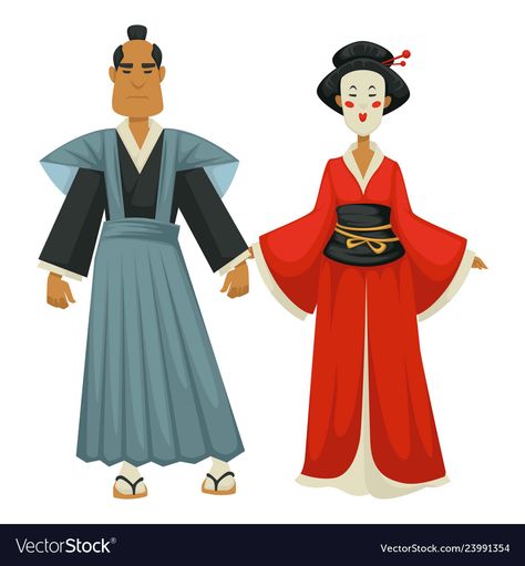 Traditional Japanese Clothing Male, Clothing Vector, Graphic Design Clothing, Indian Comics, Japanese Man, Japanese Traditional Clothing, National Clothes, Japan Culture, Clothes Pin Crafts