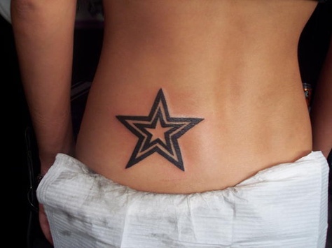 star tattoo by Felicia Army Star Tattoo, Gta Stars Tattoo, Masculine Star Tattoo, Dallas Cowboys Star Tattoo, Big Star Tattoo, Star Shoulder Tattoo, Best Star Tattoos, Cowboy Tattoos, Star Tattoo Designs