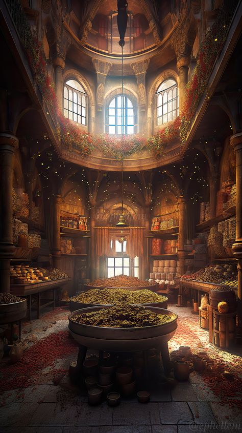 Magic Tower Interior, Fantasy Tower Interior, Castle Interior Concept Art, Fantasy House Interior, Castle Diorama, Wizard Tower, Fantasy Room, Fantasy Locations, Interior Concept Art