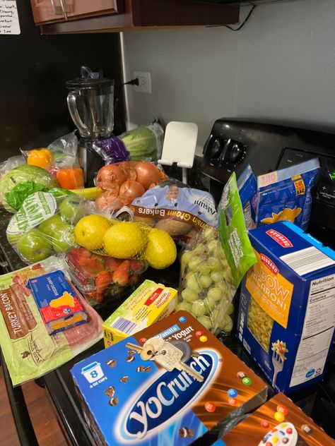 Food from aldis Healthy Food Shop, Yogurt Flavors, Grocery Haul, Turkey Bacon, Healthy Groceries, Vanilla Yogurt, Grocery Shop, Food Shop, Grocery Lists