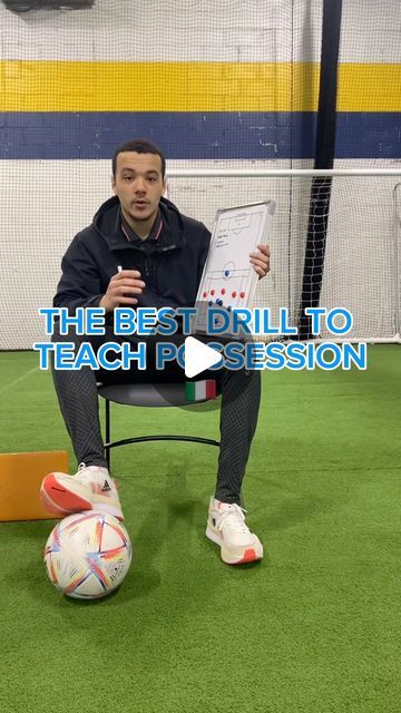 Soccer Possession Drills, Soccer Shooting Drills, Soccer Training Program, Soccer Passing Drills, Soccer Training Workout, Football Coaching Drills, Passing Drills, Football Drills, Soccer Workouts