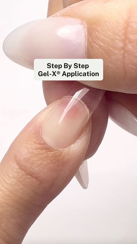 Aprés Nail Official | Start the New Year off right 🥳 Learn how to prevent Gel-X® from popping off! 👩‍🏫📕 PART 1️⃣ Follow us for more Gel-X® Tips and… | Instagram Gel X Nails Step By Step, Gel X Nails How To, Apres Gel X Nails Tutorial, Soft Tip Nails, How To Make Acrylic Nails At Home, What Is Gel X Nails, Nail Design Beginner, Gel X At Home, How To Apply Gel X Nails