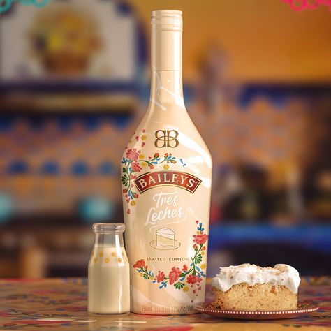 Vault49 Designs Latin American Inspired Packaging for Baileys Tres Leches Baileys Recipes Drinks, Whiskey Packaging, Irish Cream Recipe, Baileys Recipes, Pretty Alcoholic Drinks, Logo Package, American Desserts, Yummy Alcoholic Drinks, Healthy Homemade Recipes