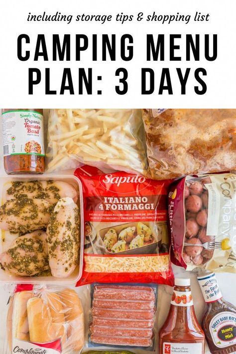 meals for camping Costco Camping, Cabin Food Ideas, Fun Camping Meals, Keto Camping, Vegan Camping Food, Cabin Food, Camping Food Ideas, Camping Meal Planning, Camping Food List