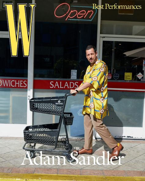 W Magazine on Instagram: “BEST PERFORMANCES | ADAM SANDLER “My character’s name is Howard, and I got a nice diamond necklace with a big ‘Howard’ on it,” says…” Rudy Ray Moore, Tom Ford Boots, Juergen Teller, Laura Dern, Comedy Quotes, Eddie Murphy, Rick Ross, W Magazine, Joaquin Phoenix