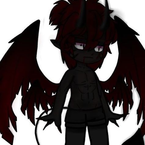 Scary Images, Angel Outfit, Club Outfit Ideas, Demon Girl, Club Life, Tumblr Wallpaper, Club Design, Art Inspiration Drawing, Gacha Club