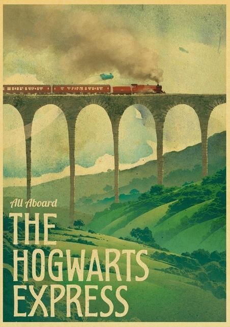 Poster Harry Potter, Typographie Logo, Harry Potter Poster, Dorm Posters, Diagon Alley, Poster Room, Hogwarts Express, Poster Minimalist, Picture Collage Wall